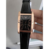 Emporio Armani Classic Black Dial Black Leather Strap Watch For Men - AR0168 Buy Now By Emporio Armani