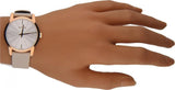 Calvin Klein City Silver Dial White Leather Strap Watch for Women - K2G236X6 Buy Now By Calvin Klein
