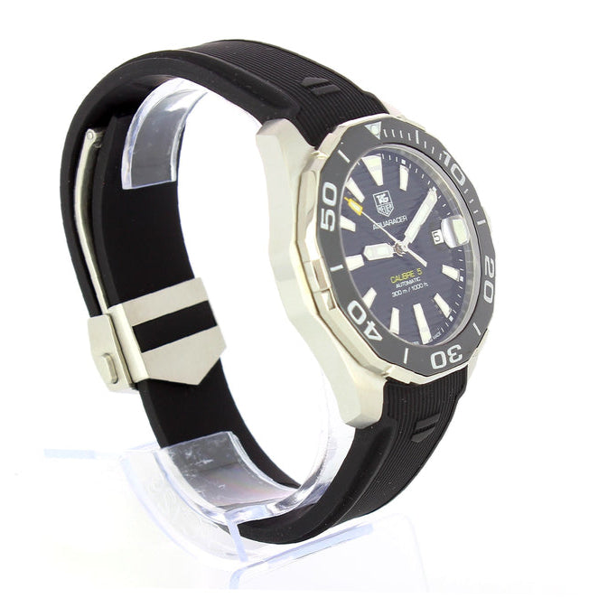 Tag Heuer Aquaracer Black Dial Watch for Men - WAY211A.FT6151 Buy Now By Tag Heuer