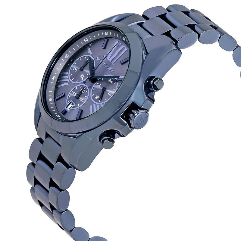 Michael Kors Bradshaw Blue Dial Blue Steel Strap Watch for Men - MK6248 Buy Now By Michael Kors