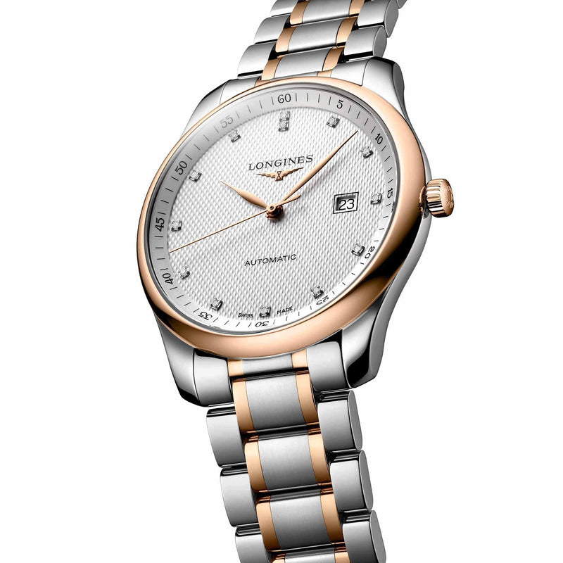 Longines Master Collection Automatic 40mm Silver Dial Two Tone Steel Strap Watch for Men - L2.793.5.77.7 Buy Now By Longines