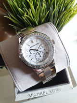Michael Kors Dylan Silver Dial Silver Steel Strap Watch for Women - MK5585 Buy Now By Michael Kors