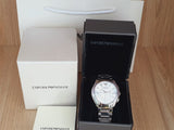 Emporio Armani Valente Chronograph Silver Dial Silver Steel Strap Watch For Men - AR11081 Buy Now By Emporio Armani