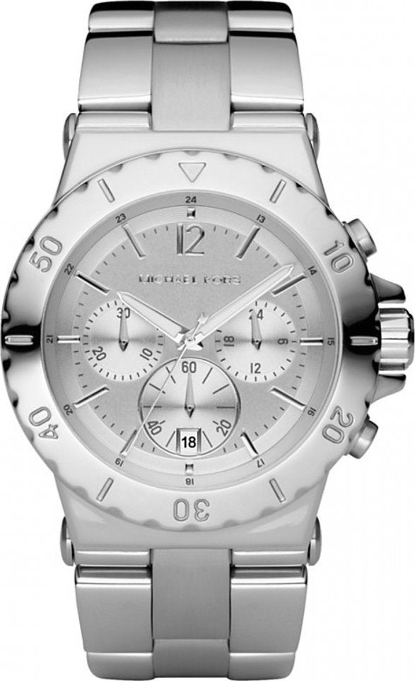 Shop Michael Kors Dylan Silver Dial Silver Steel Strap Watch for Women - MK5312 in USA