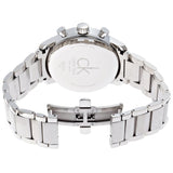 Calvin Klein City Chronograph Black Dial Silver Steel Strap Watch for Men - K2G27143 Buy Now By Calvin Klein