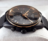 Tissot T Classic PR 100 Chronograph Anthracite Black Dial Black Mesh Bracelet Watch For Men - T101.417.23.061.00 Buy Now By Tissot