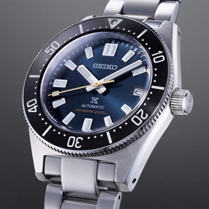 Seiko Prospex Automatic 1965 Dive 55th Anniversary Limited Edtion Blue Dial Silver Steel Strap Watch For Men - SPB149J1 Buy Now By Seiko