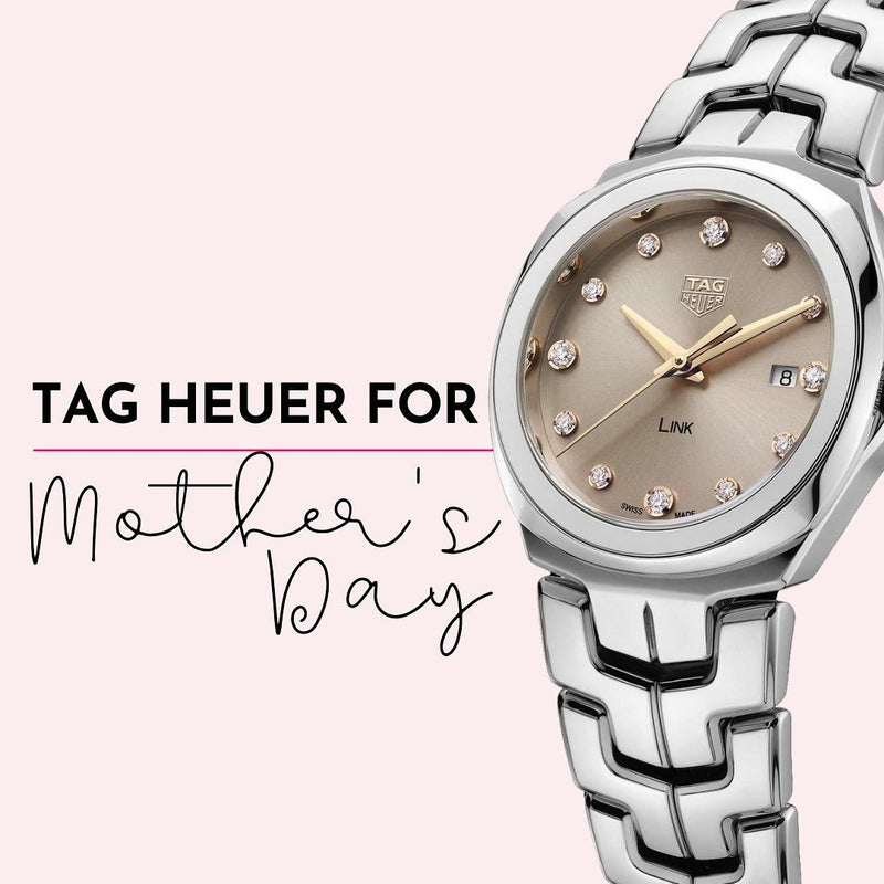 Shop Tag Heuer Link Quartz Brown Dial Silver Steel Strap Watch for Women - WBC131E.BA0649 in USA