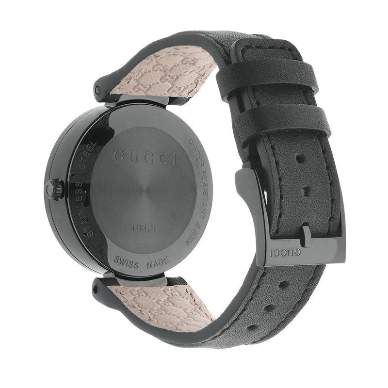 Gucci Interlocking G Black Dial Watch For Women - YA133302 Buy Now By Gucci