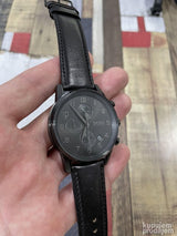 Hugo Boss Navigator Black Dial Black Leather Strap Watch for Men - 1513497 Buy Now By Hugo Boss