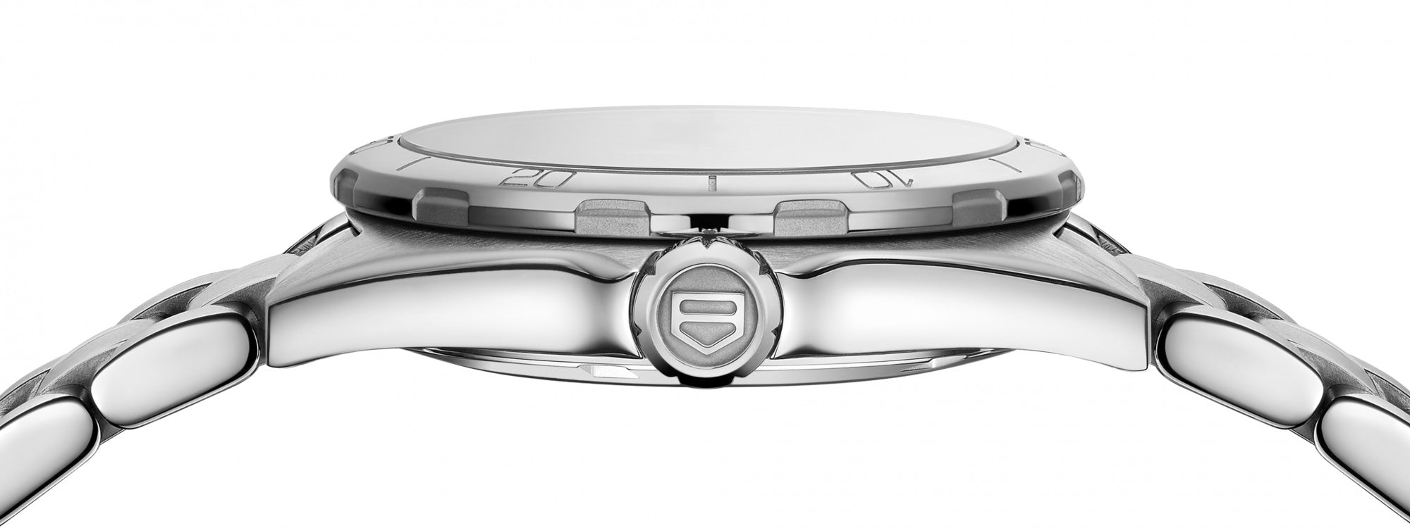 Tag Heuer Formula 1 Quartz Mother of Pearl White Dial Silver Steel Strap Watch for Women - WBJ1418.BA0664