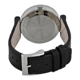 Gucci G Interlocking Black Dial Black Leather Strap Watch For Women - YA133301 Buy Now By Gucci