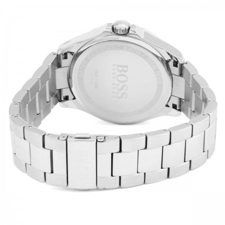 Hugo Boss Governer Black Dial Silver Steel Strap Watch for Men - 1513488 Buy Now By Hugo Boss