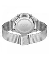 Hugo Boss Admiral Green Dial Silver Mesh Bracelet Watch for Men - 1513905 Buy Now By Hugo Boss