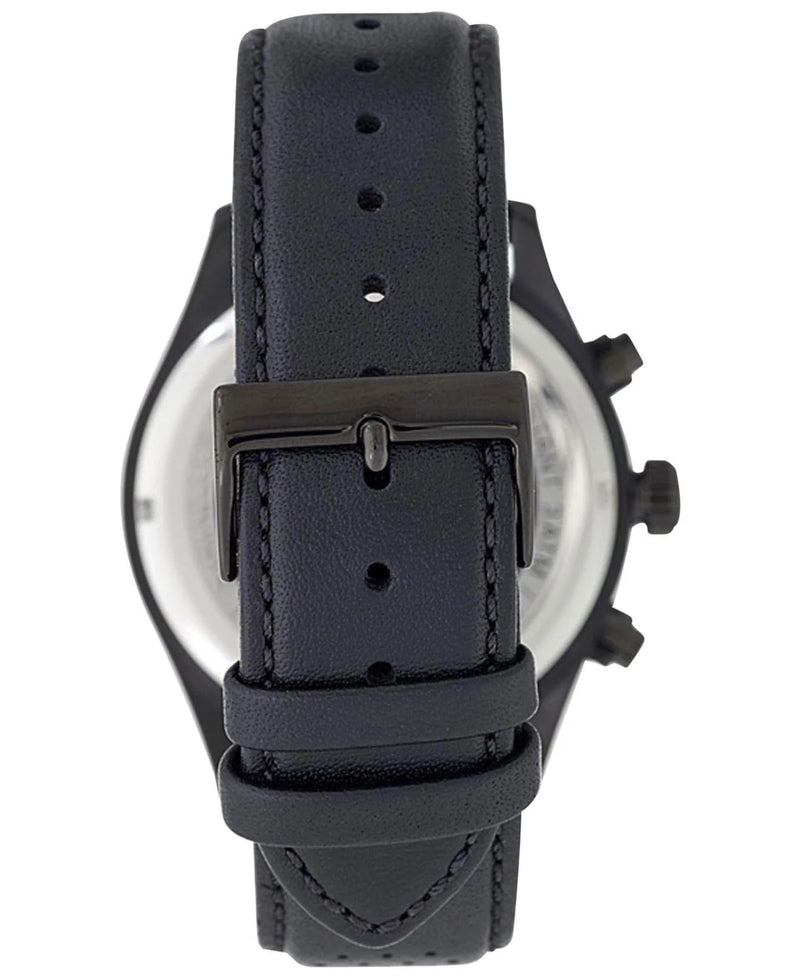 Hugo Boss Rafale Chronograph Grey Dial Black Leather Strap Watch For Men - HB1513445 Buy Now By Hugo Boss