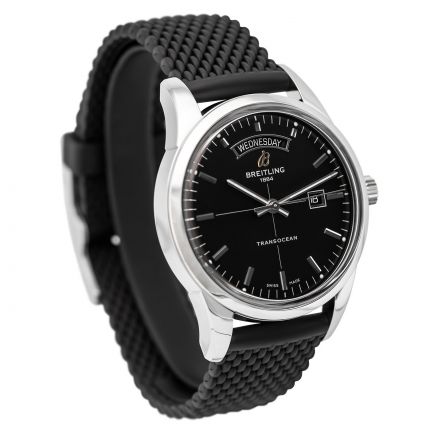 Shop Breitling Transocean Day & Date 43mm Automatic Mens Watch - A4531012/BB69/280S/ A20S.1 in USA
