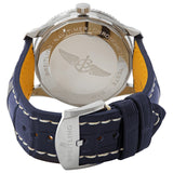 Shop Breitling Navitimer Automatic 41mm Blue Leather Strap Mens Watch - A17326211C1P3 in USA
