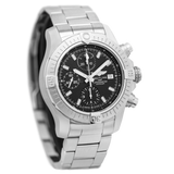 Shop Breitling Avenger Chronograph 43 Black Dial Silver Steel Strap Watch for Men - A13385101B1A1 in USA