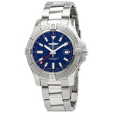 Shop Breitling Avenger Automatic GMT 45 Blue Dial Silver Steel Strap Watch for Men - A32395101C1A1 in USA