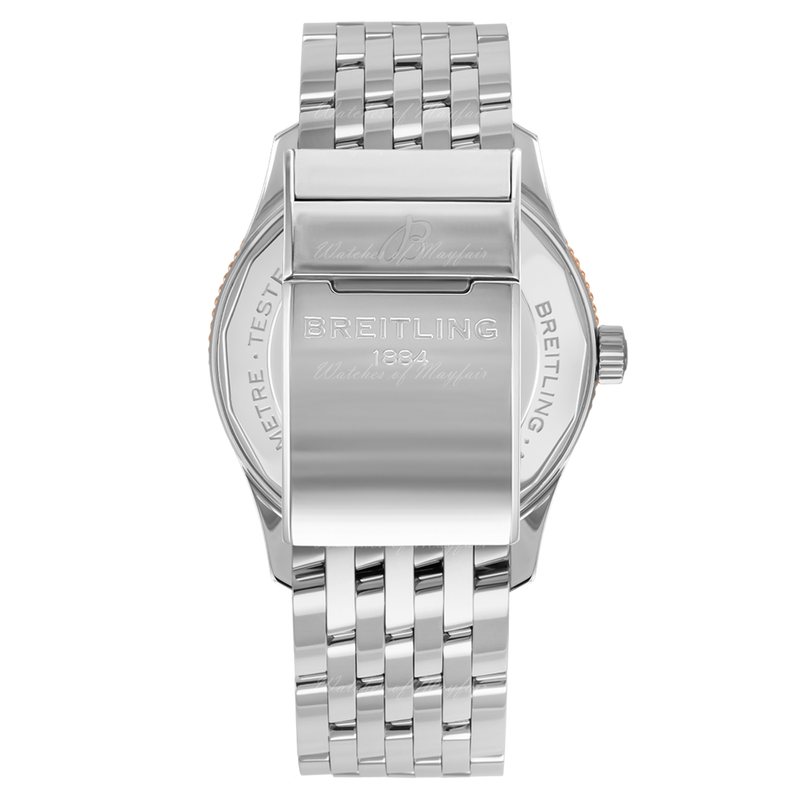 Breitling Navitimer Automatic 41mm White Dial Silver Stainless Steel Mens Watch - U17326211G1A1