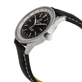 Shop Breitling Navitimer 1 Automatic 41mm Black Dial Black Leather Strap Mens Watch - A17326211B1P1 in USA