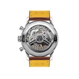 Shop Breitling Navitimer B01 Chronograph 41 White Dial Brown Leather Strap Watch for Men - AB0139211G1P1 in USA