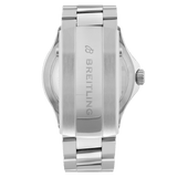 Breitling Superocean Automatic 44mm Turquoise Dial Silver Steel Strap Watch for Men - A17376211L2A1