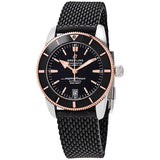 Breitling Superocean Heritage II B20 42mm Black Dial Black Mesh Bracelet Mens Watch - UB2010121B1S1 Buy Now By Breitling