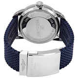 Shop Breitling Superocean Heritage II B20 44mm Blue Dial Blue Rubber Strap Mens Watch - AB2030161C1S1 in USA