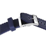Shop Breitling Transocean Day & Date 42mm Automatic Black Dial Blue Mesh Bracelet Mens Watch - A4531012/BB69/280S/ A20S.1 in USA