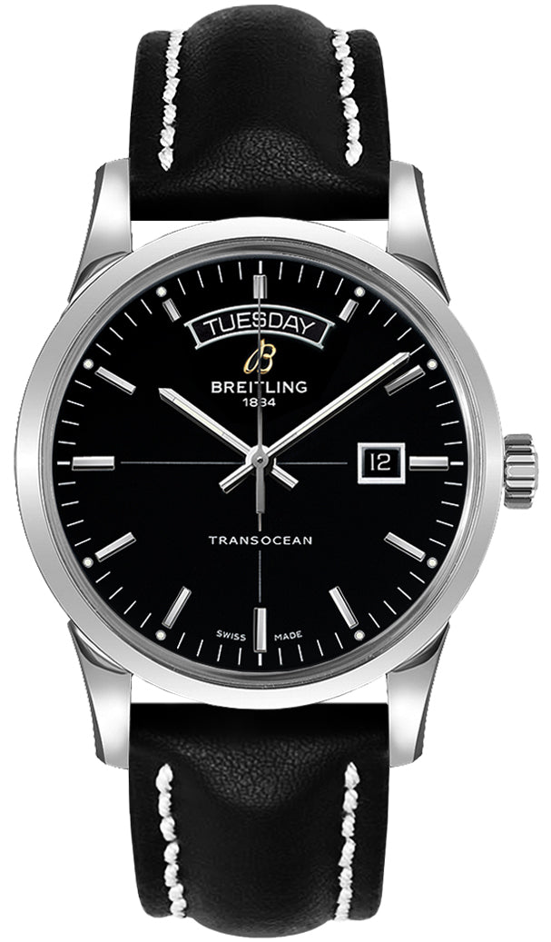 Shop Breitling Transocean Day & Date 42mm Automatic Mens Watch - A4531012/BB69/435X/A2 0BA.1 in USA