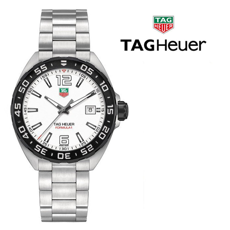 Tag Heuer Formula 1 White Dial Watch for Men - WAZ1111.BA0875 Buy Now By Tag Heuer