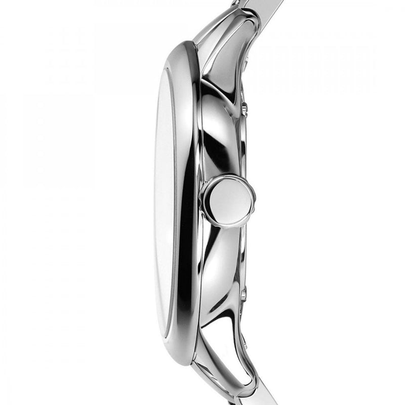 Shop Burberry The Classic Silver Dial Silver Steel Strap Watch for Men - BU10004 in USA