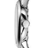 Shop Burberry The Classic Pink Dial Silver Steel Strap Watch for Women - BU10111 in USA