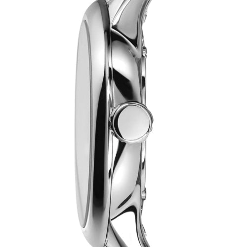 Shop Burberry The Classic Pink Dial Silver Steel Strap Watch for Women - BU10111 in USA
