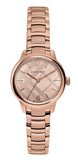 Burberry The Classic Rose Gold Dial Rose Gold Steel Strap Watch for Women - BU10116