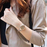 Shop Burberry The Classic Champagne Gold Dial Two Tone Steel Strap Watch for Women - BU10118 in USA