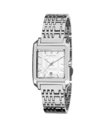 Burberry Nova Check Square White Dial Silver Steel Strap Watch for Women - BU1572 Buy Now By Burberry