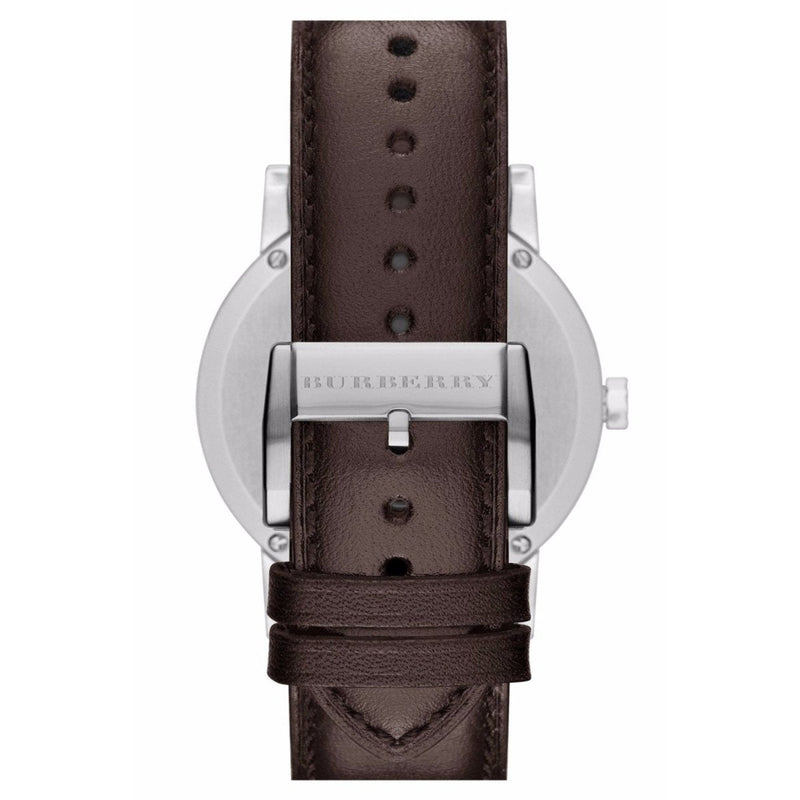 Burberry The City Gold Dial Brown Leather Strap Watch for Men - BU9011 Buy Now By Burberry