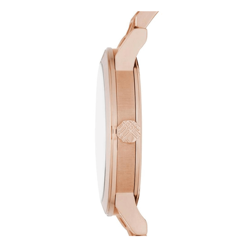 Burberry The City Rose Gold Dial Rose Gold Steel Strap Watch for Women - BU9034 Buy Now By Burberry