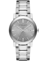 Burberry The City Silver Dial Silver Steel Strap Watch for Women - BU9035 Buy Now By Burberry