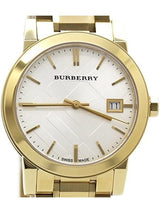 Burberry The City White Dial Gold Steel Strap Watch for Women - BU9103 Buy Now By Burberry