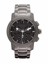 Shop Burberry Endurance Chronograph Quartz Black Dial Black Steel Strap Watch For Men - BU9801 in USA