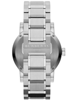 Burberry The City Silver Dial Silver Steel Strap Watch for Men - BU9900 Buy Now By Burberry