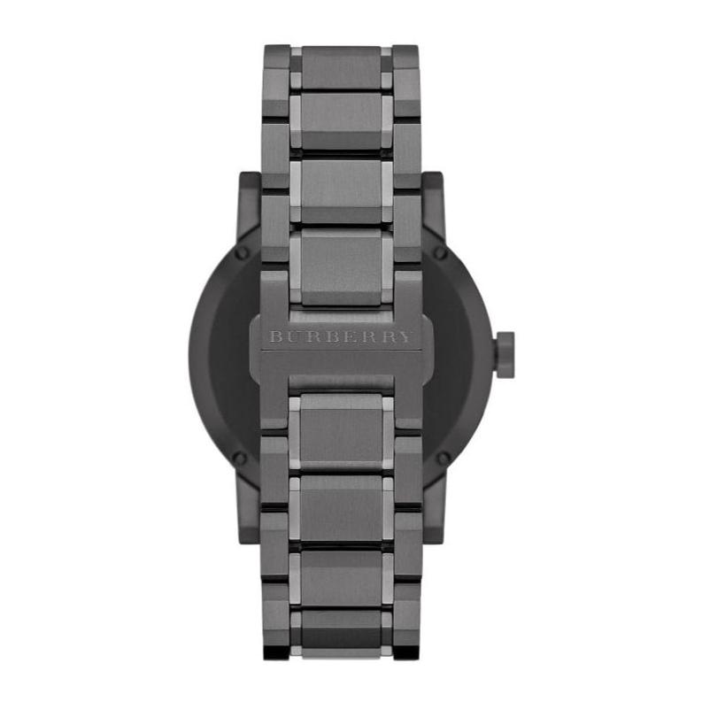 Burberry The City Black Dial Black Steel Strap Watch for Men - BU9902 Buy Now By Burberry