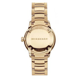 Shop Burberry The Classic Gold Dial Gold Steel Strap Watch for Men - BU10006 in USA