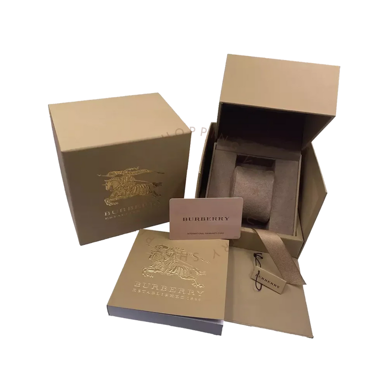 Burberry Britain Diamonds Grey Dial Grey Leather Strap Watch for Women - BBY1810 Buy Now By Burberry