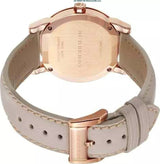 Shop Burberry The City Chronograph Rose Gold Dial Beige Leather Strap Watch For Women - BU9702 in USA