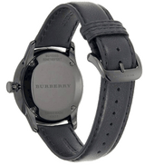 Shop Burberry The Classic Black Dial Black Leather Strap Watch for Men - BU10003 in USA