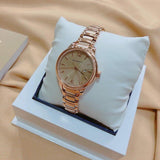 Burberry The Classic Rose Gold Dial Rose Gold Steel Strap Watch for Women - BU10116 Buy Now By Burberry
